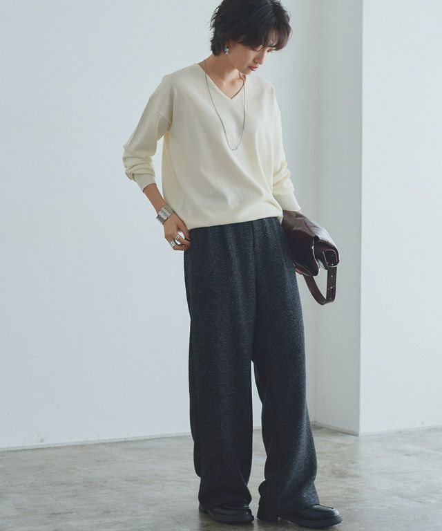 166cm / 杢チャコール / M