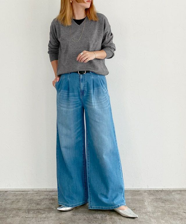 166cm / 杢チャコール / M