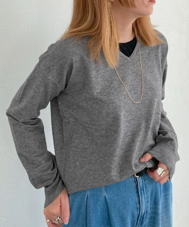 166cm / 杢チャコール / M