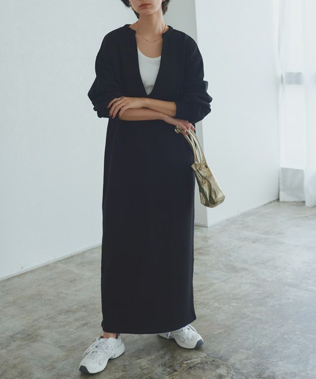 166cm / ブラック×オフホワイト / M