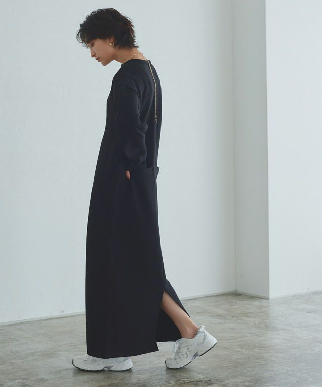 166cm / ブラック×オフホワイト / M