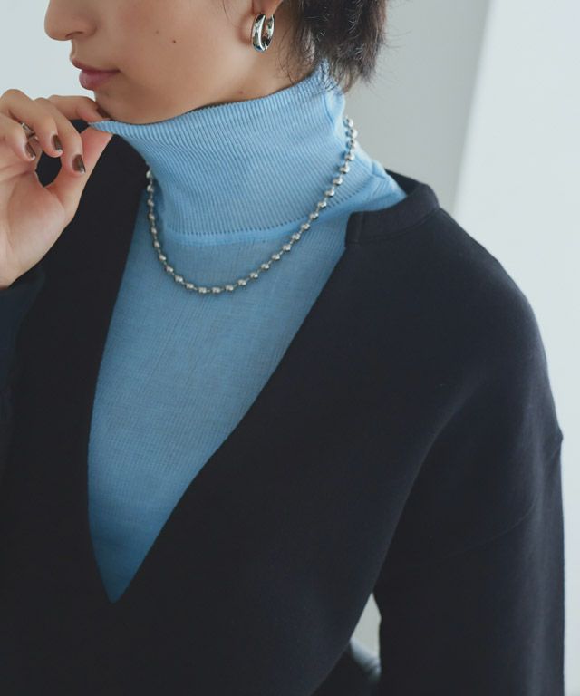 166cm / ブラック×オフホワイト / M