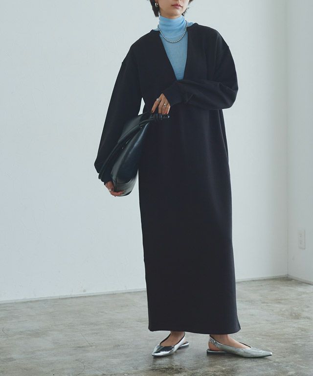 RASW]インナーセットキーネックスウェットワンピース◇送料無料【木村