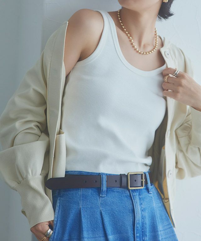 166cm / ブラック×オフホワイト / M