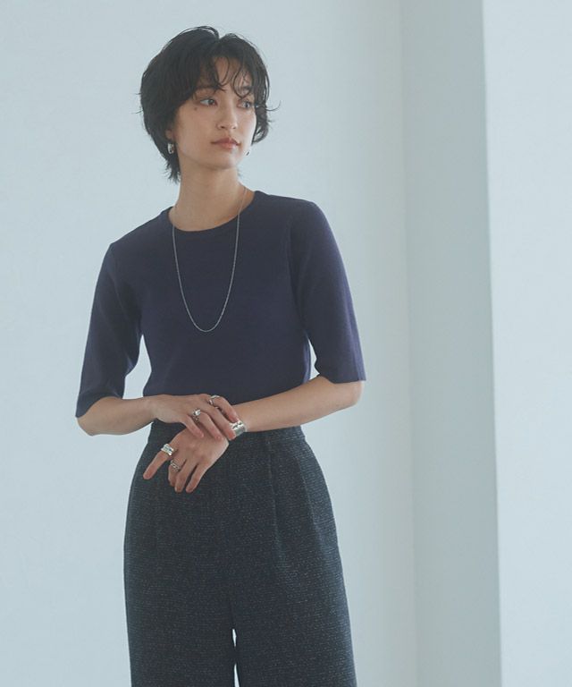 166cm / ダークネイビー / M