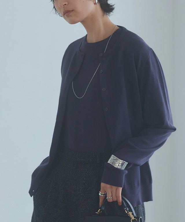 166cm / ダークネイビー / M