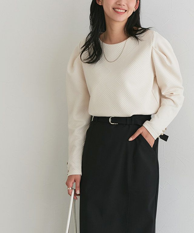 162cm / アイボリー / M