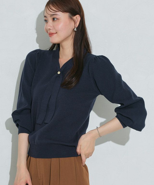 167cm / 無地 / ネイビー / M