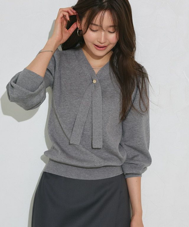 166cm / 無地 / グレー / M