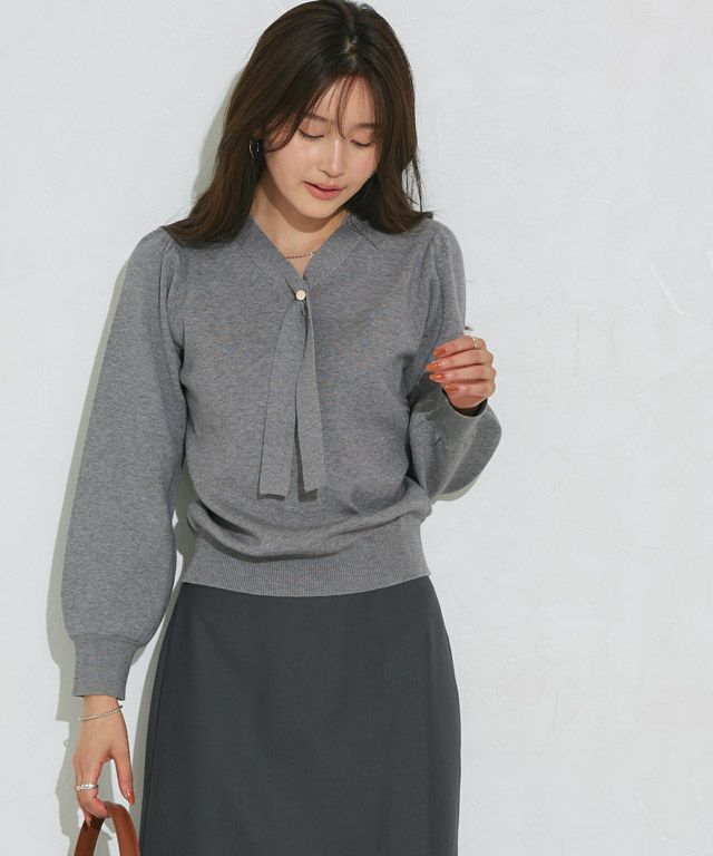 166cm / 無地 / グレー / M