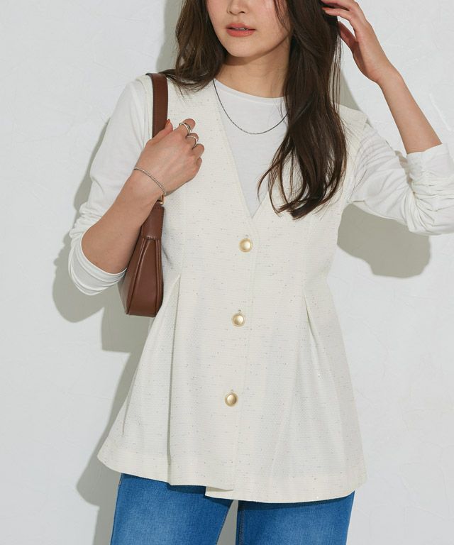 166cm / オフホワイト / M