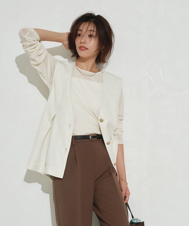 167cm / オフホワイト / M