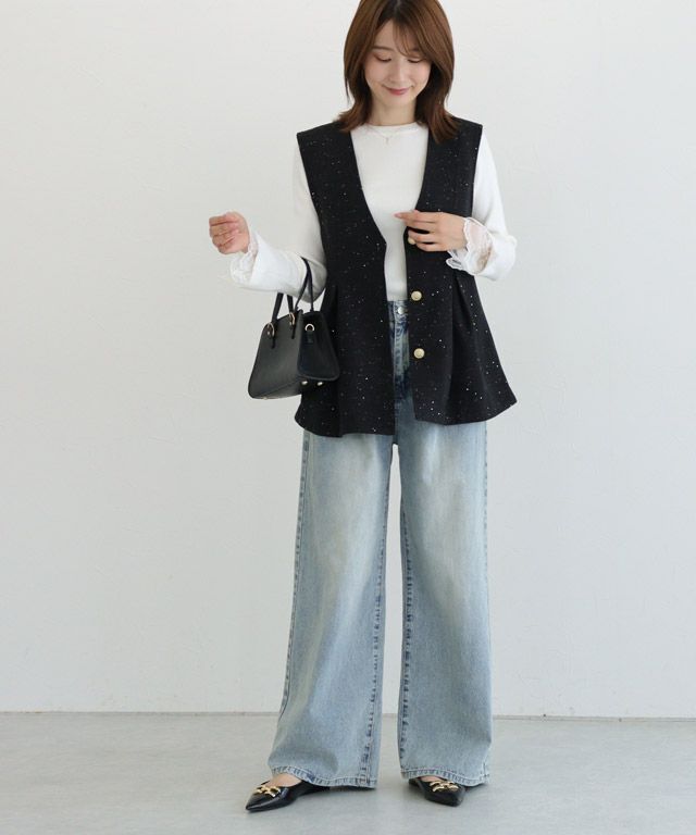 163cm / ブラック / M