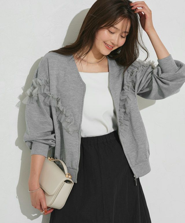 166cm / 杢グレー / M