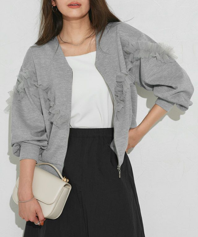 166cm / 杢グレー / M