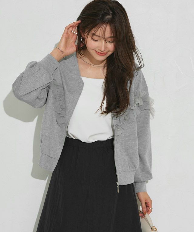 166cm / 杢グレー / M