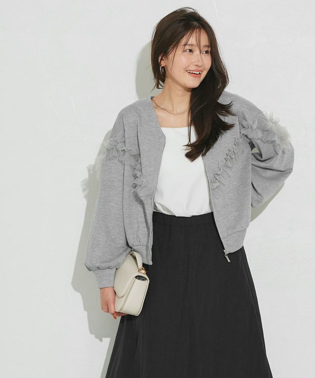 166cm / 杢グレー / M