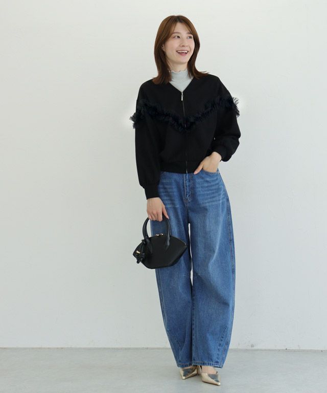 163cm / ブラック / M