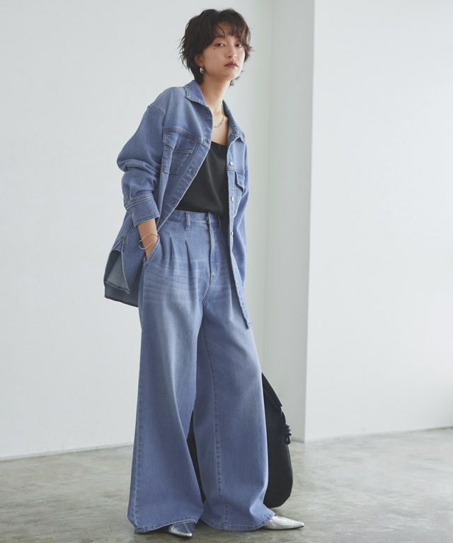 166cm / B：ブルー×ブルー / M