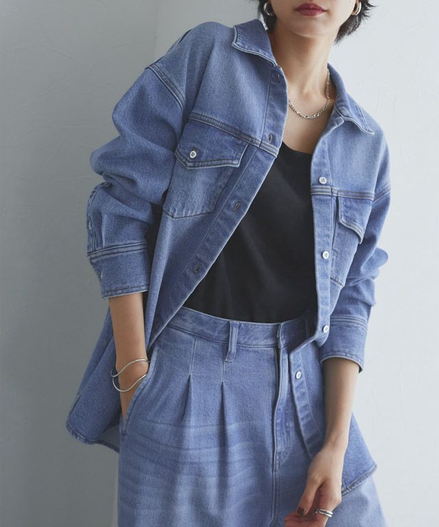 166cm / B：ブルー×ブルー / M