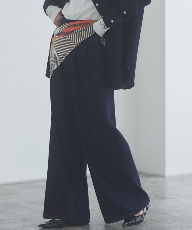 166cm / A：インディゴ×インディゴ / M