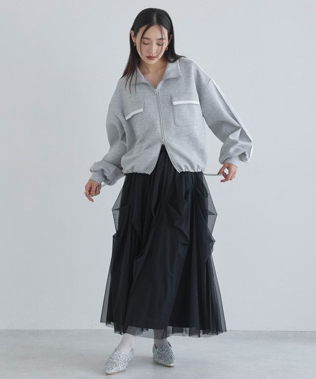 163cm / ライトグレー / M