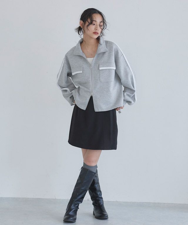 163cm / ライトグレー / M