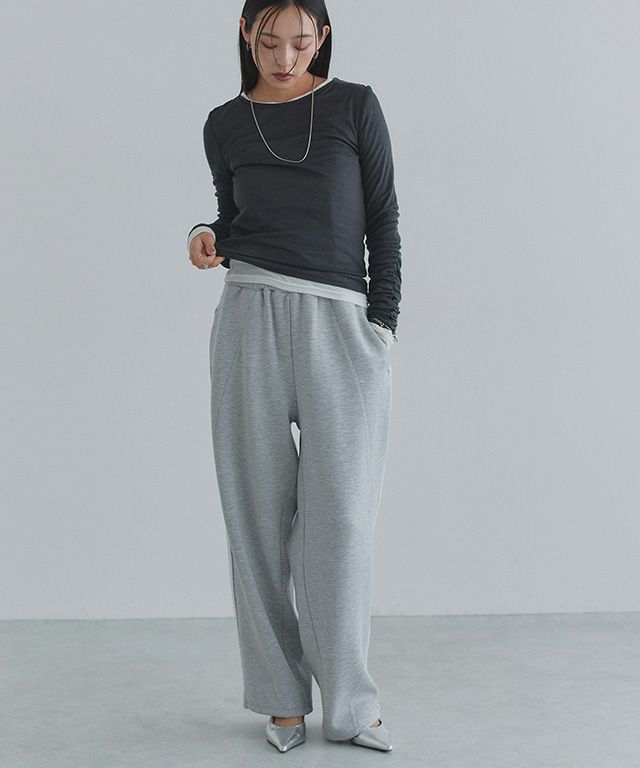 163cm / ライトグレー / M