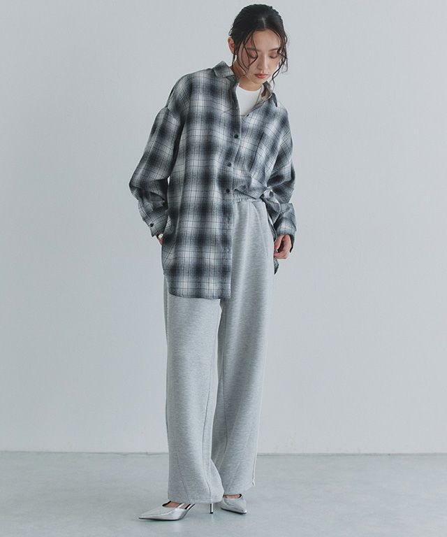 163cm / ライトグレー / M