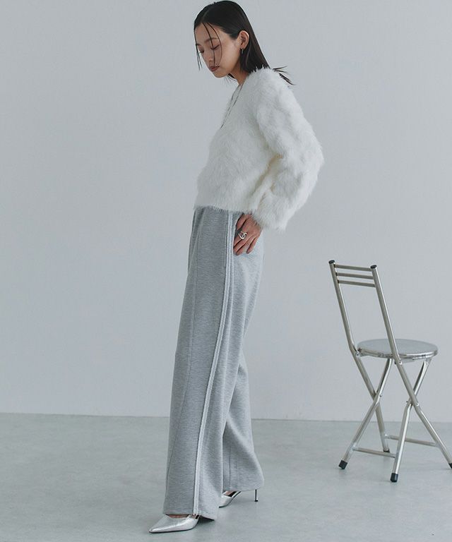 163cm / ライトグレー / M