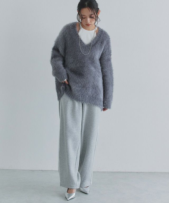 163cm / ライトグレー / M