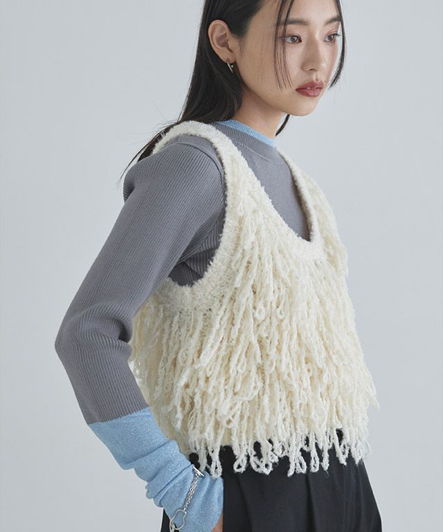 163cm / アイボリー / F