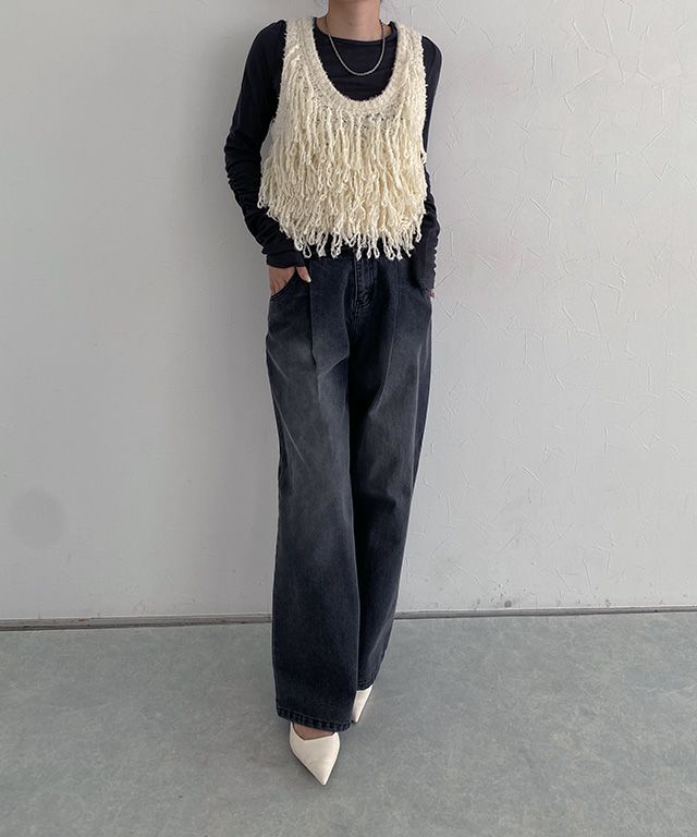 158cm / アイボリー / F