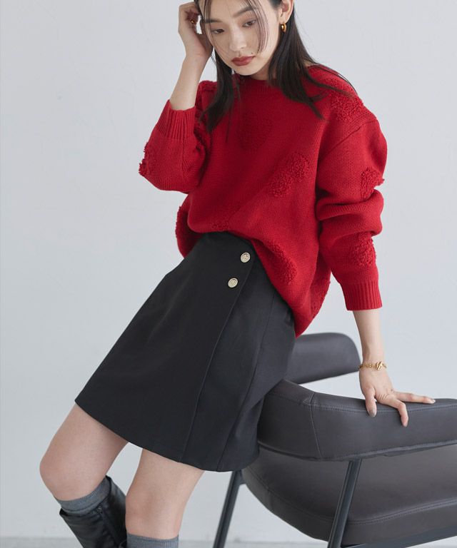 163cm / ブラック / M