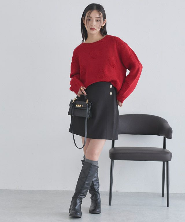 163cm / ブラック / M