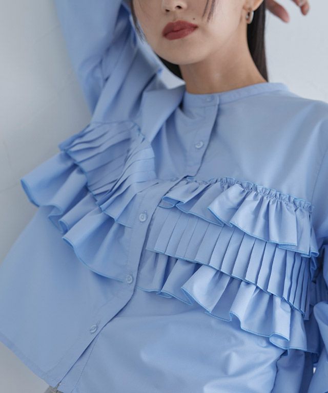 163cm / ブルー / M