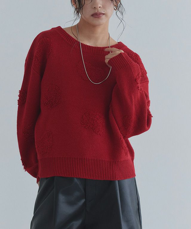 163cm / レッド / M
