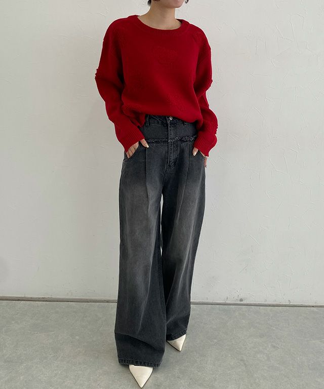 158cm / レッド / M