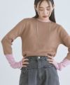 163cm / ブラウン×ピンクラメ / M