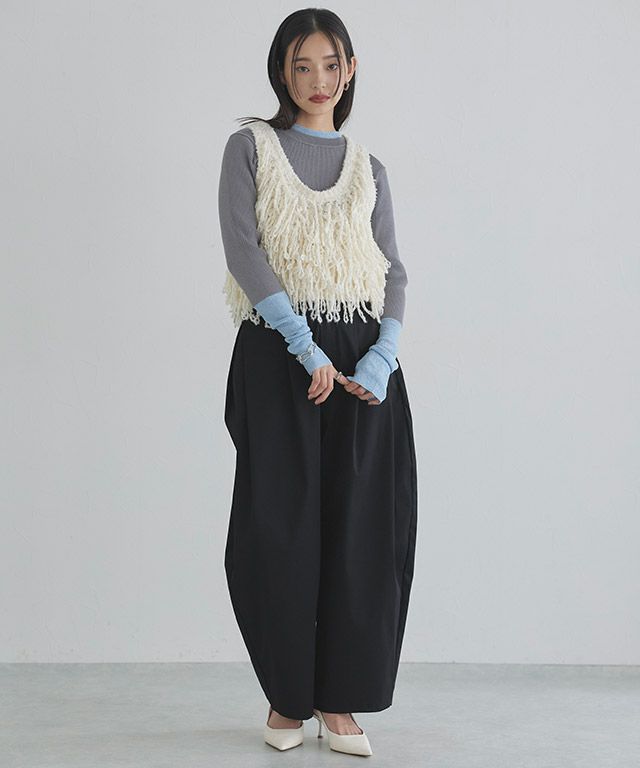 163cm / グレー×ブルーラメ / M