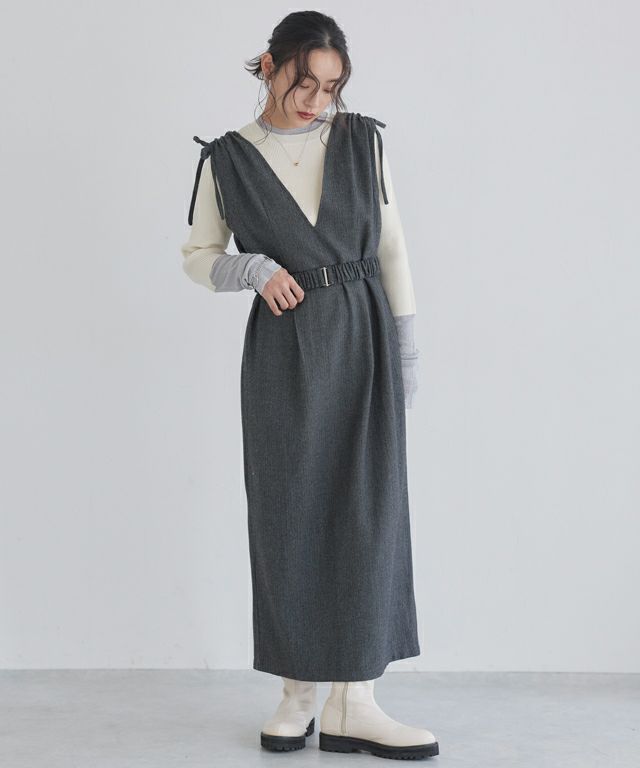 163cm / チャコール / M