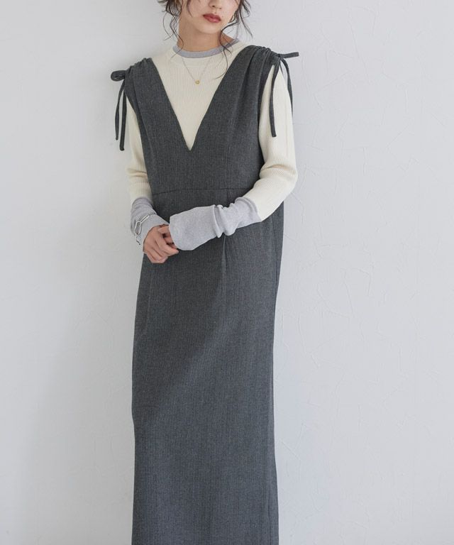 163cm / チャコール / M