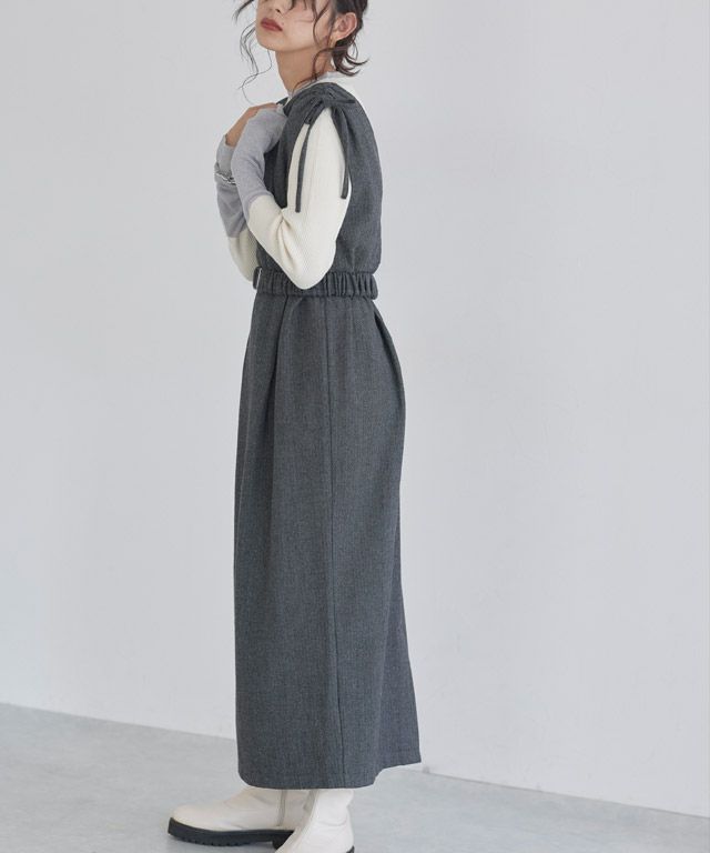 163cm / チャコール / M