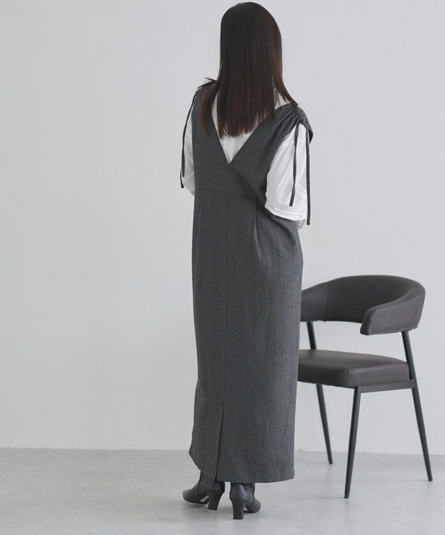 163cm / チャコール / M