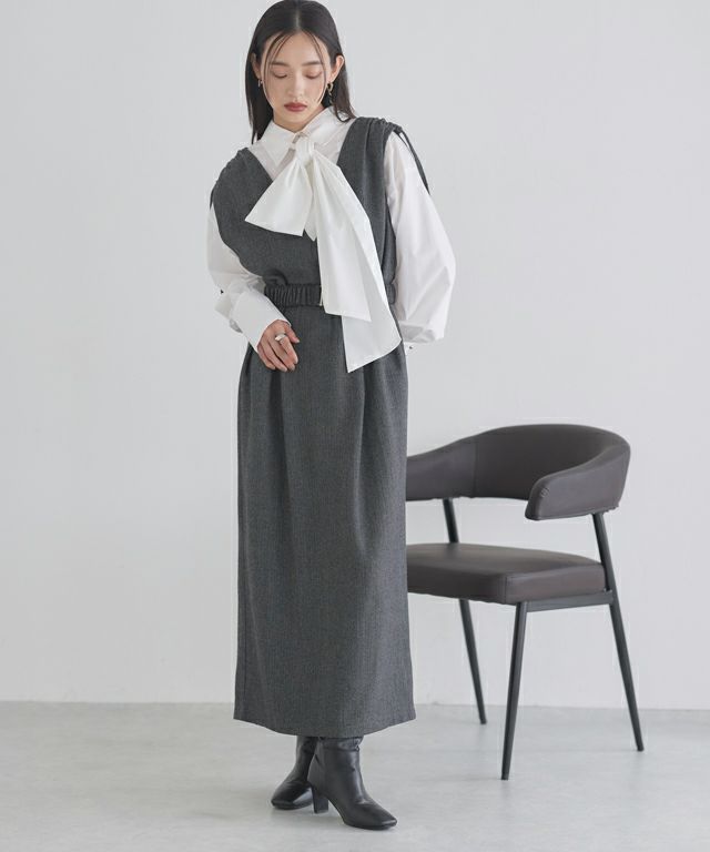 163cm / チャコール / M