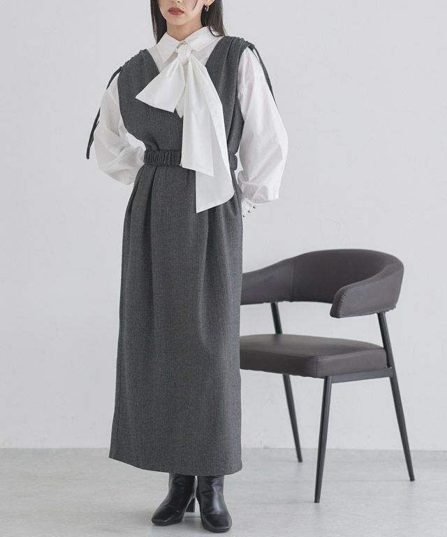 163cm / チャコール / M