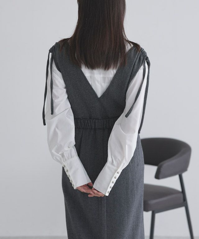 163cm / チャコール / M