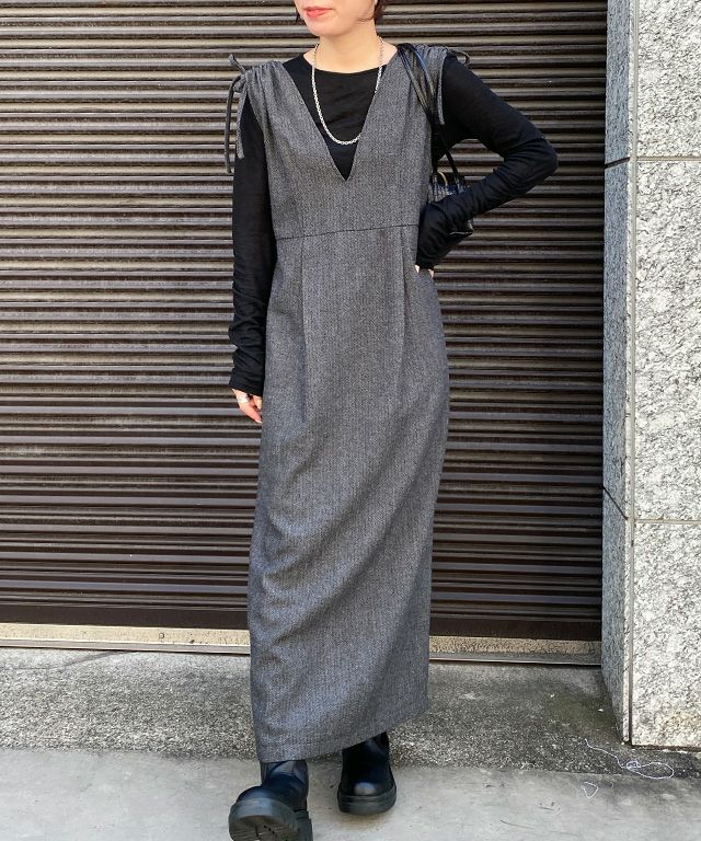 158cm / チャコール / M