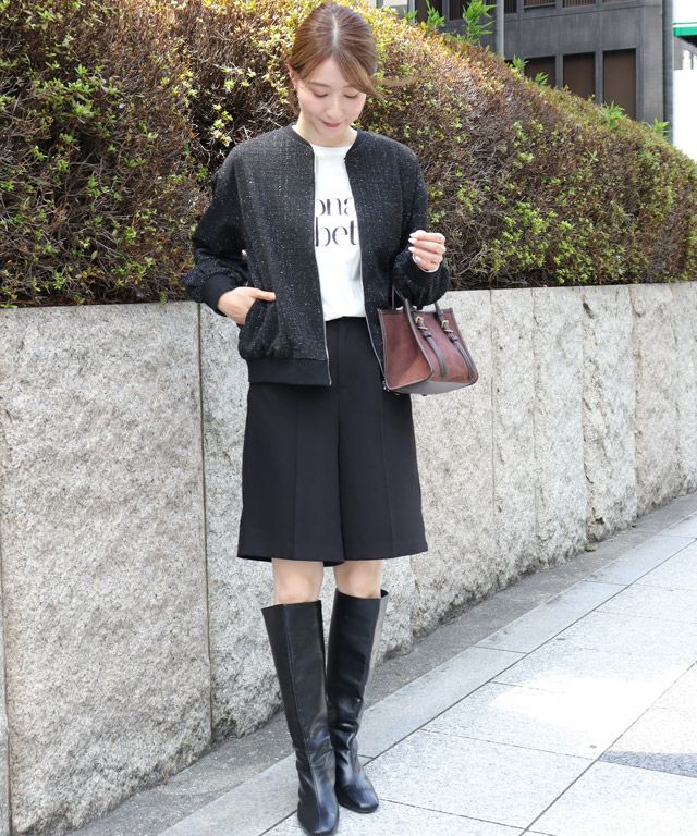 163cm / ブラック / M