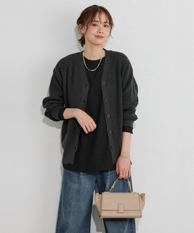 167cm / 杢チャコール / M